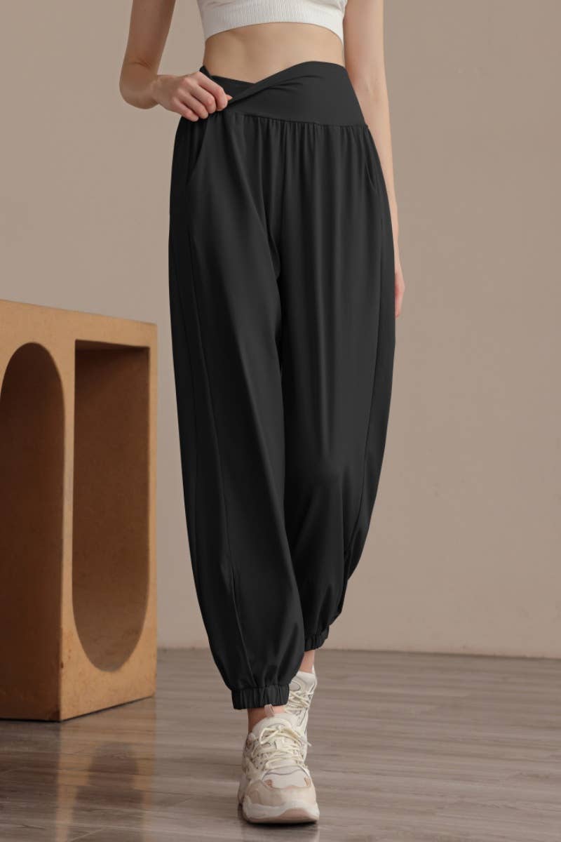 CWBMP0195_FALL CASUAL LOOSE YOGA RUNNING SWEATPANTS