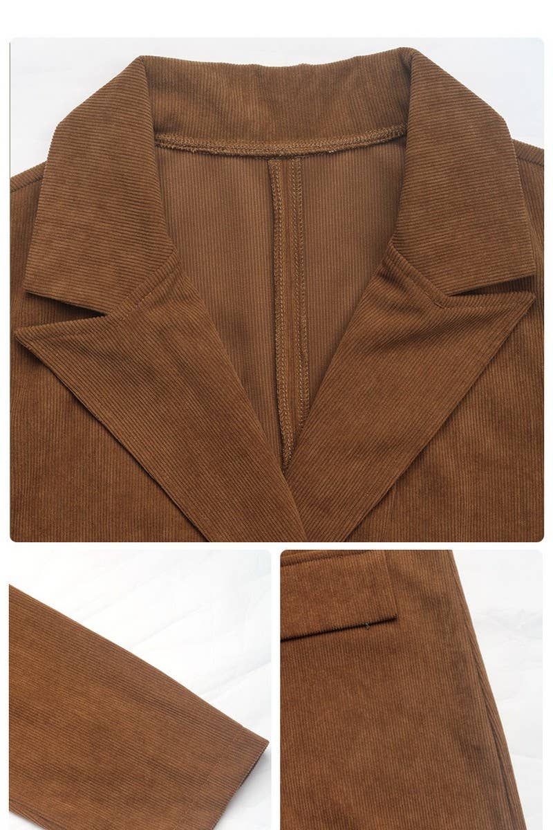 CWOCO00164_SOLID CORDUROY CASUAL BLAZER JACKET