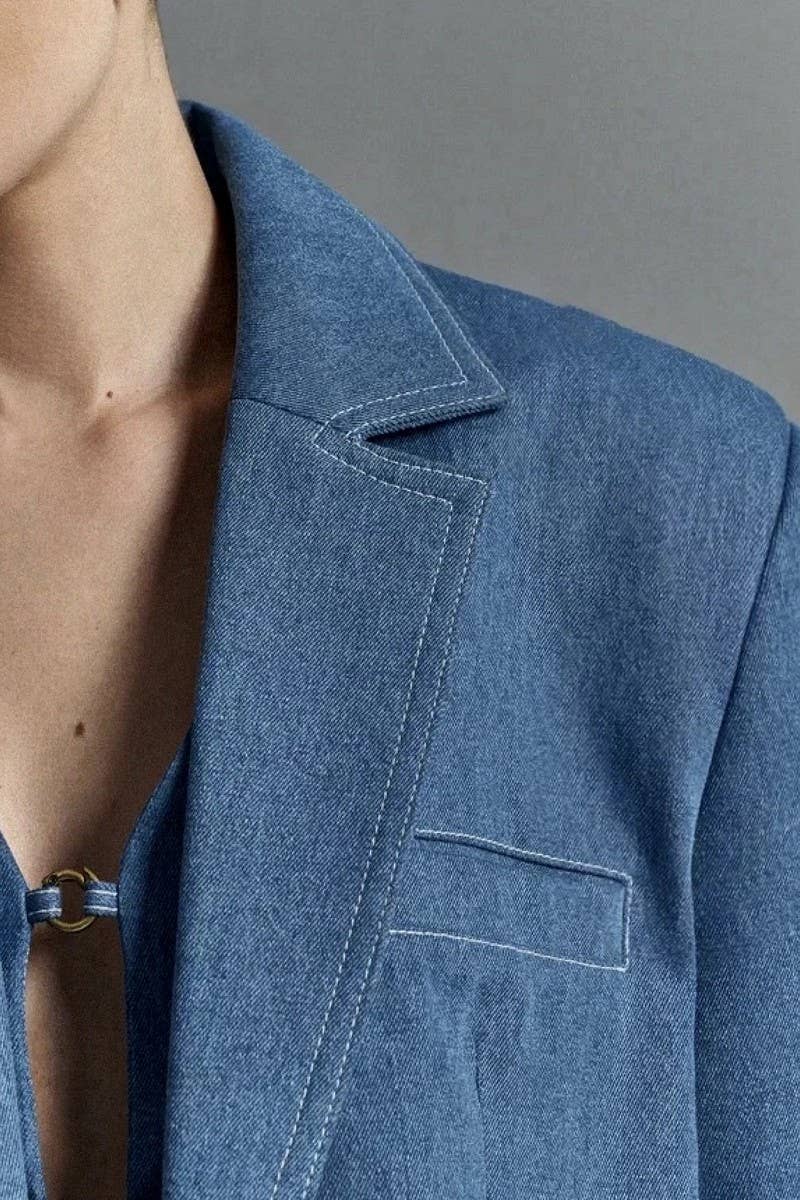 CWJJ0249_SOLID COLOR LACE-UP LOOSE ROBE KNITTED CARDIGAN