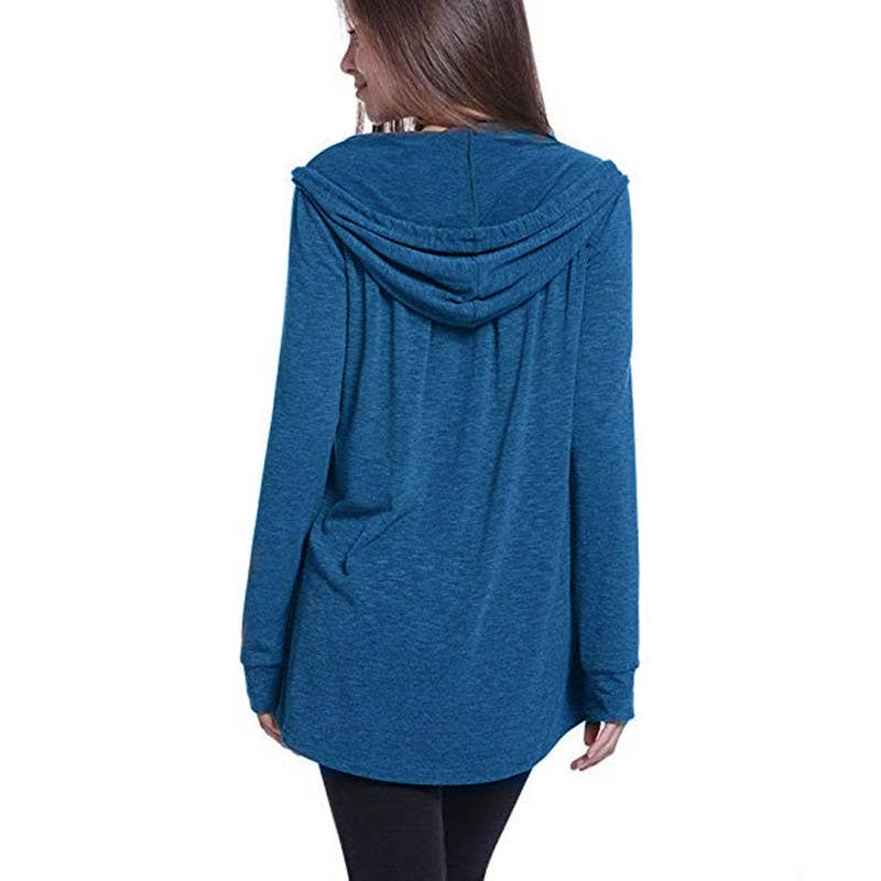 CWOHOL0286_Crew Neck Pullover Hoodie Casual Top