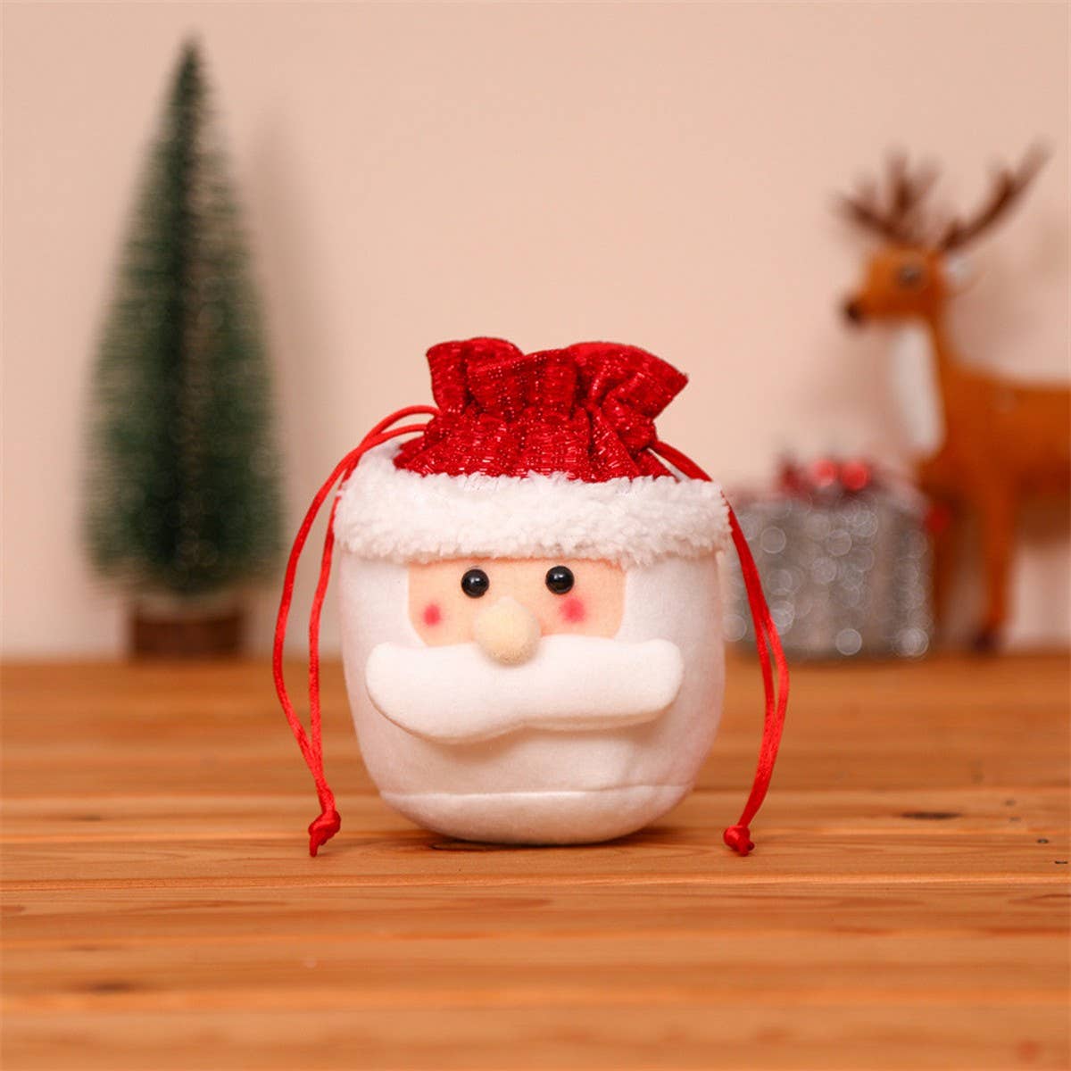CHRISTMAS APPLE BAG SMALL GIFT TOTE BAG