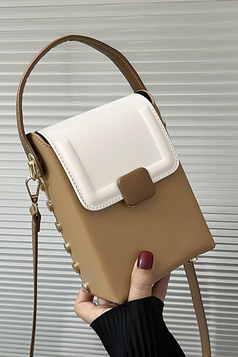 SQUARE BOX PHONE CROSS BAG_CWAB0467