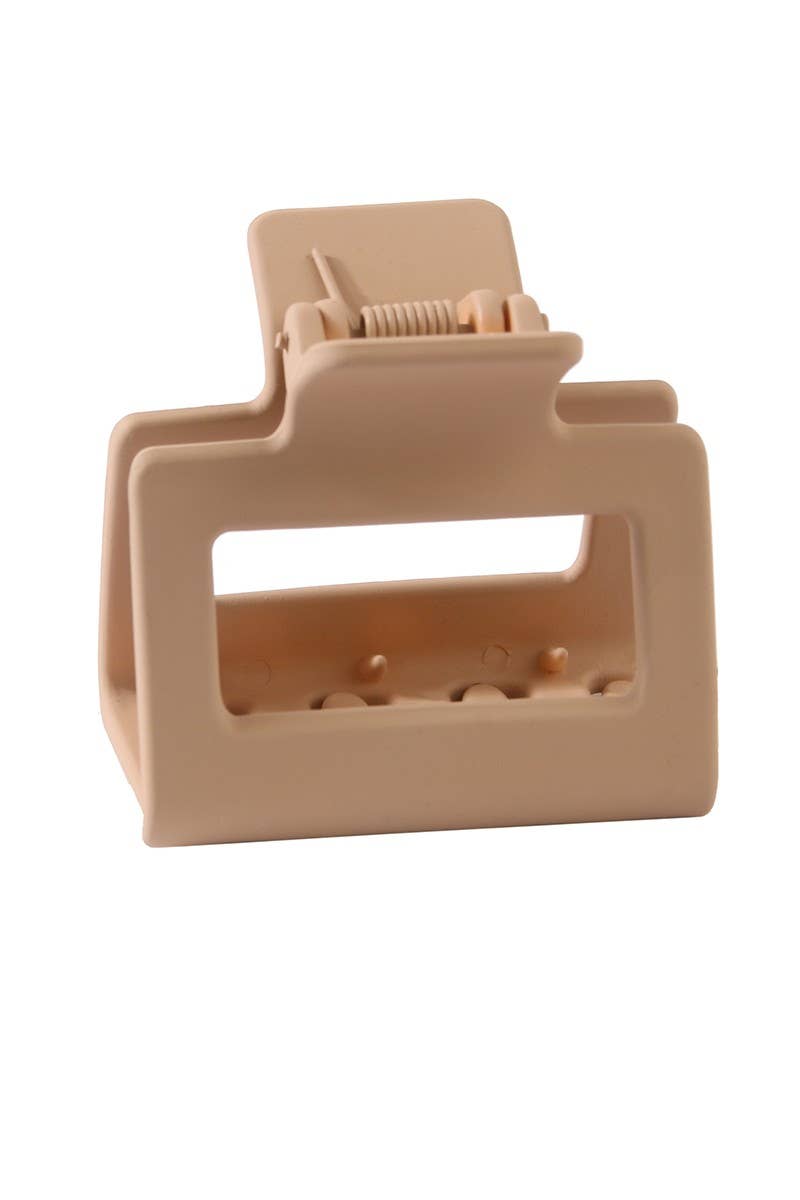 CWAHA0576_5CM square macaron shark clip small hair clip