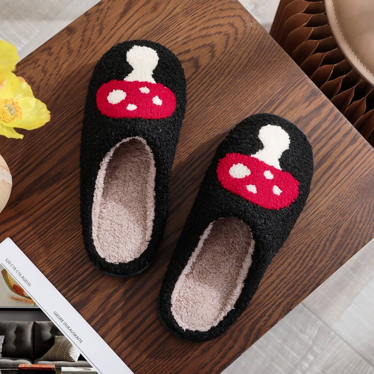 CHRISTMAS COTTON SLIPPERS HOME WOOL SLIPPERS