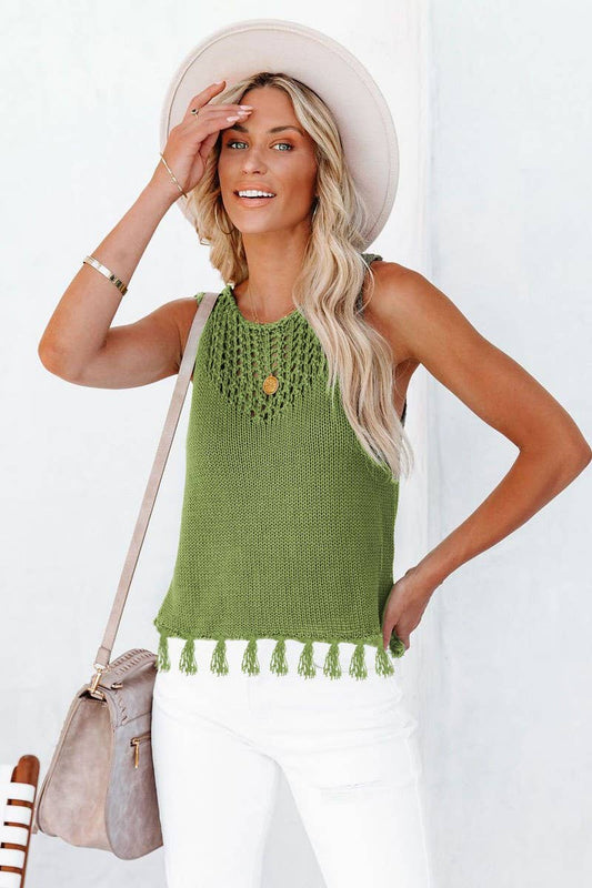 CWOSWSL0060_Round Neck Long Sleeve Bikini Cover Up