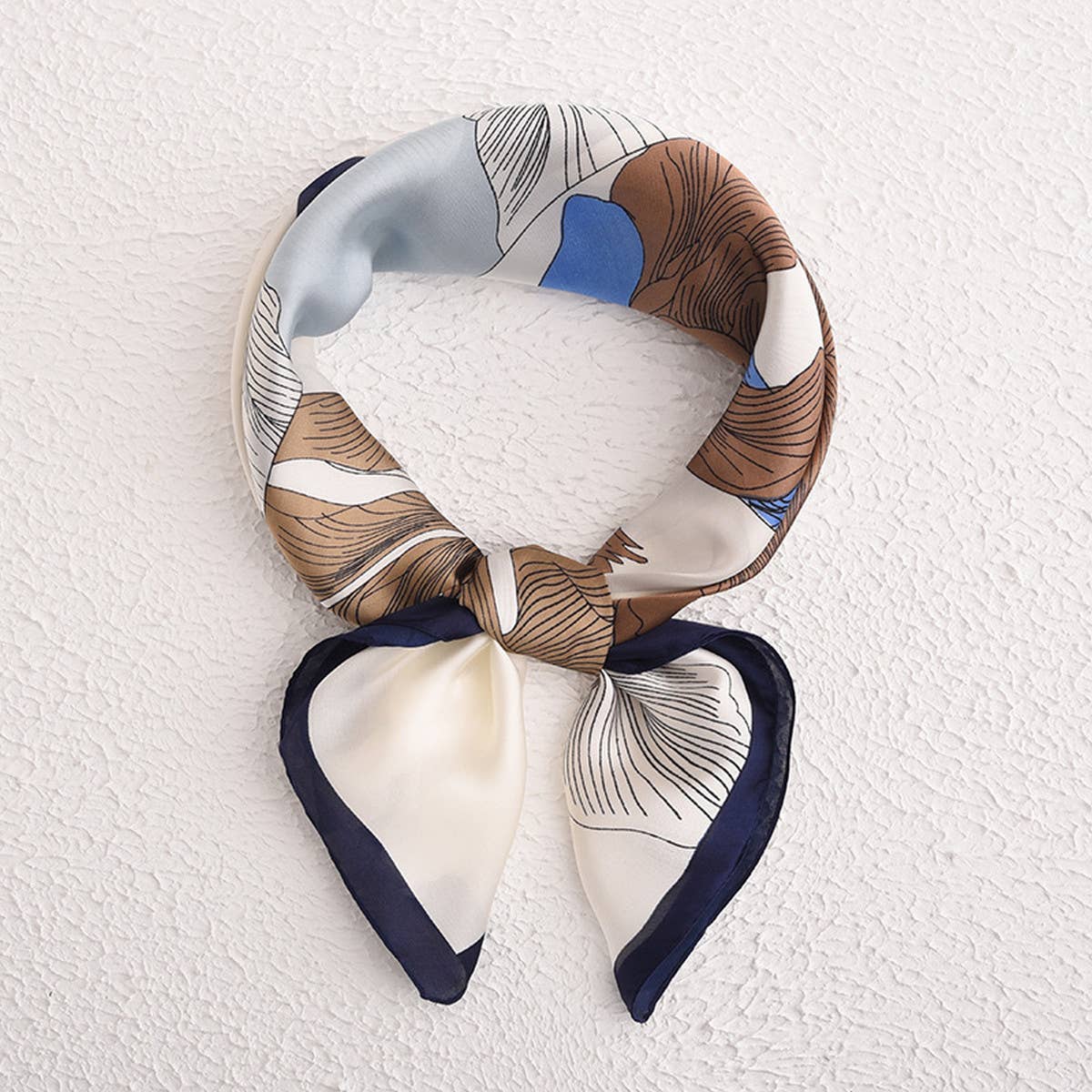 CWASC2394_SPRING AND AUTUMN GENTLE COLOR FLOWER SQUARE SCARF