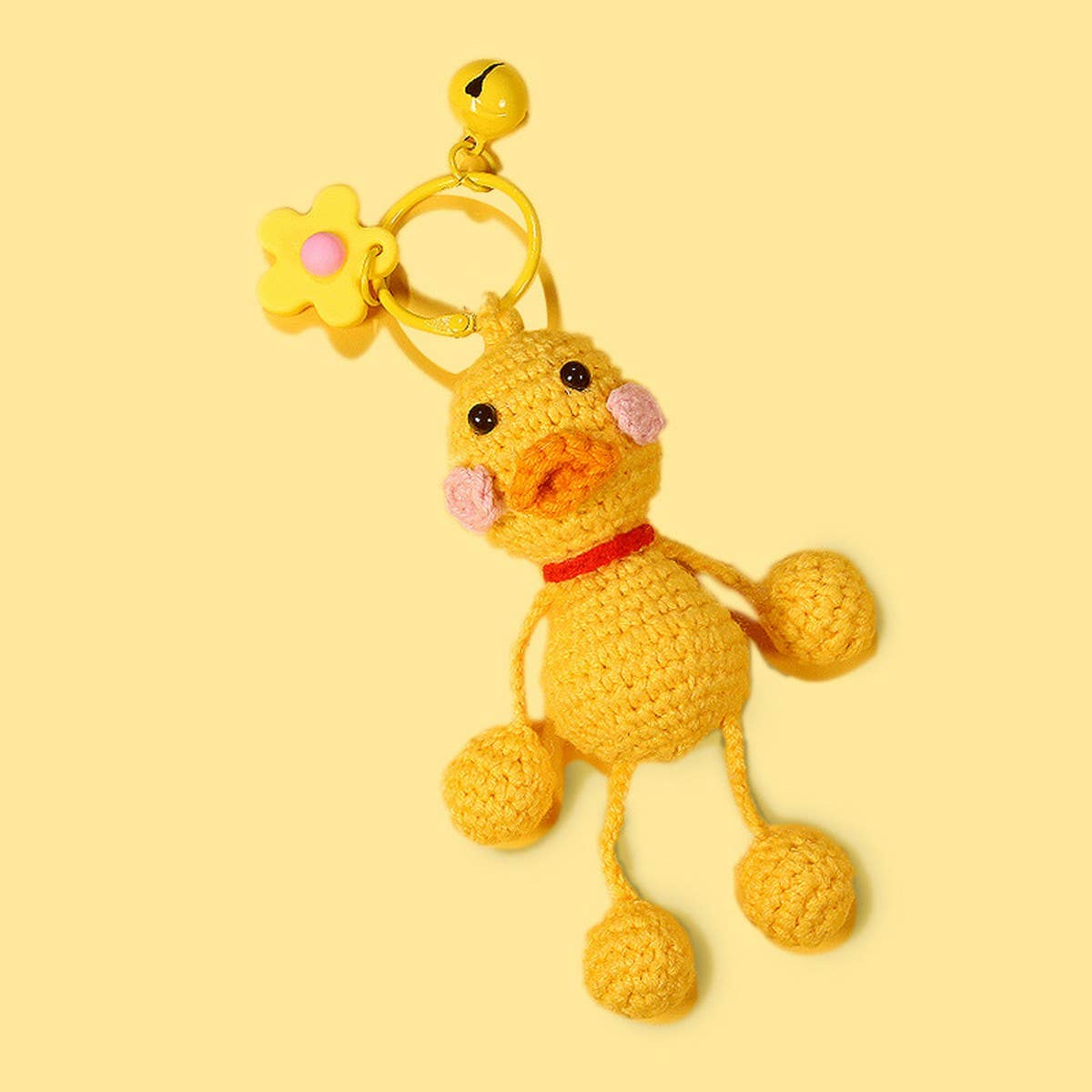 HAND KNITTED FUNNY CARTOON DOLL PENDANT