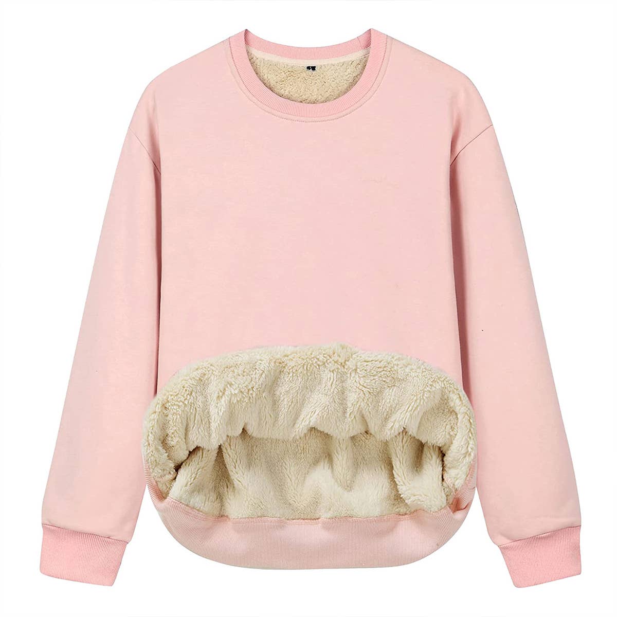 CREW-NECK THICKENED TO WEAR A BOTTOM HOODIE