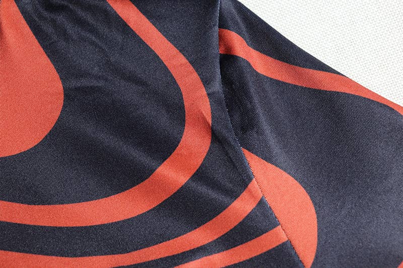 DRESS WITH HALF HIGH NECK AND LONG SLEEVES