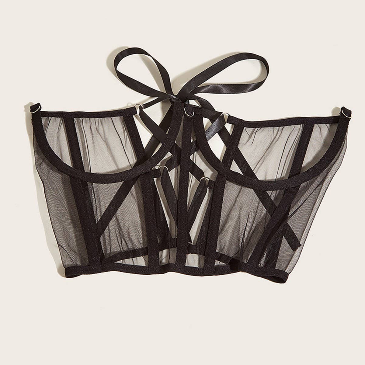 CWABE0980_COMMUTING STEEL RING HERRINGBONE SLIM WAIST BELT