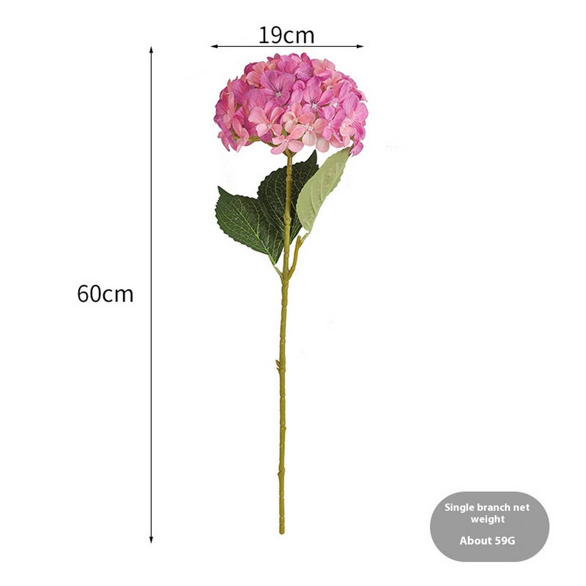 Wedding Decor Artificial Large Hydrangea Bouquet