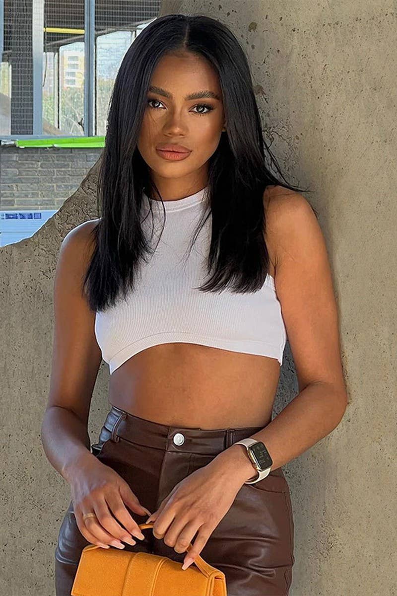 CWTTK0503_HIGH WAIST SLEEVELESS TANK TOP