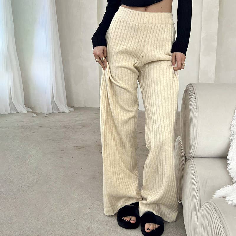 FASHION TREND STRAIGHT LEG SLIM PANTS