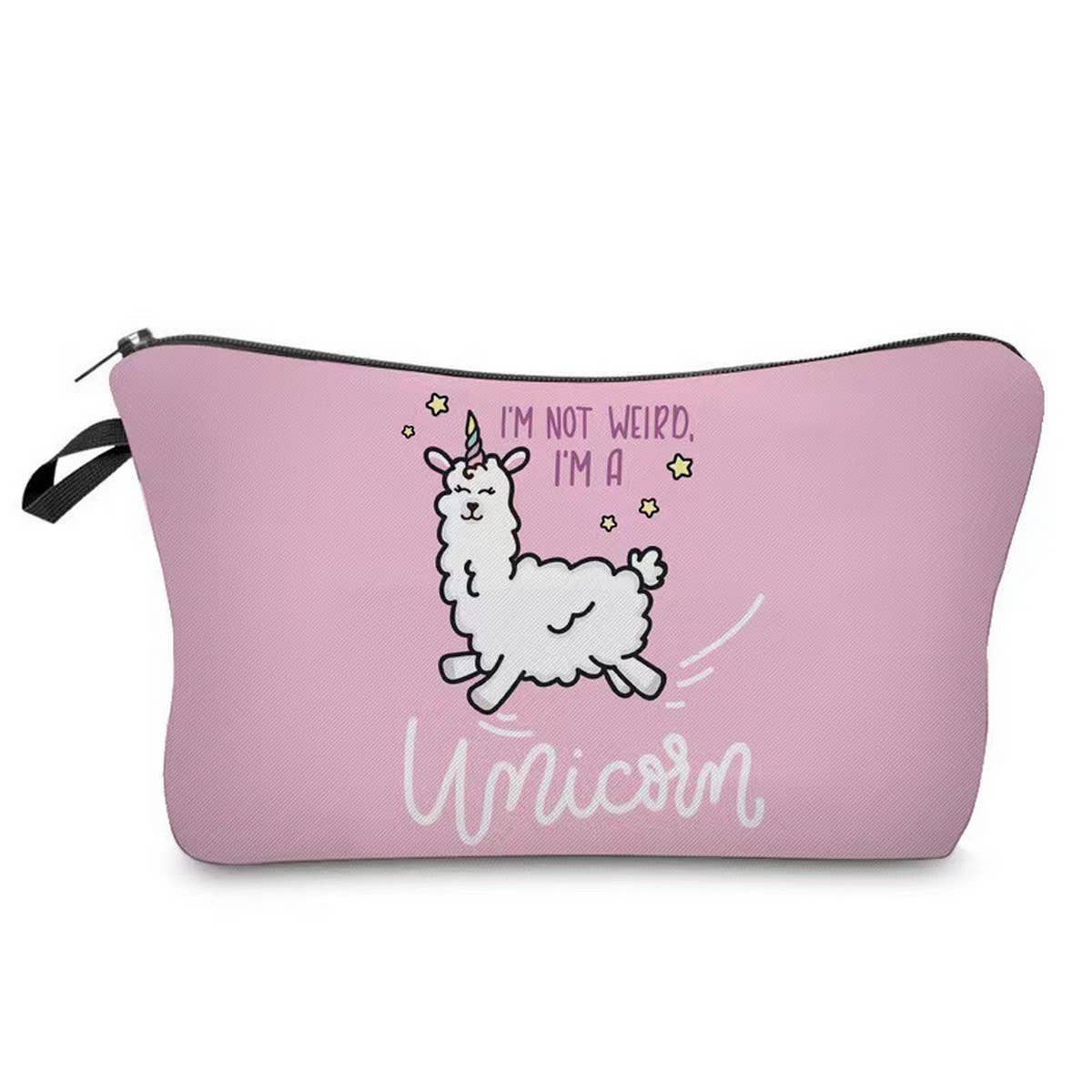 BEST-SELLING ALPACA PRINT COSMETIC BAG_CWAB2264