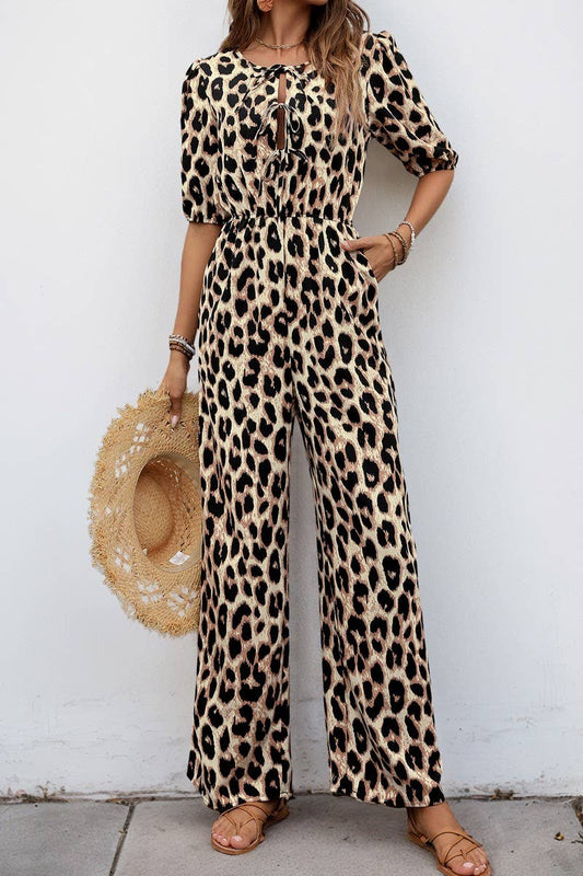 CWSJS1271_LACE-UP HIGH WAIST LEOPARD PRINT JUMPSUIT