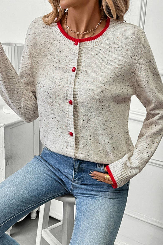 CWOCAL00596_CASUAL COLORBLOCK KNIT CARDIGAN JACKET