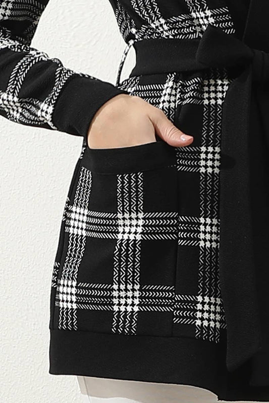 CWOCAL532_LONG SLEEVE SHORT ROVE CARDIGAN WITH POCKETS