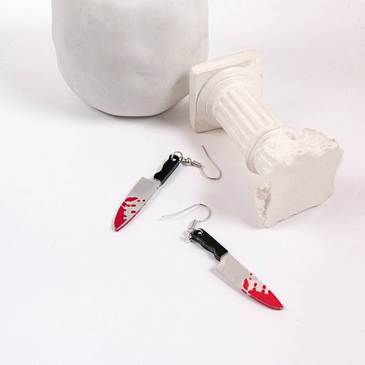 DARK HALLOWEEN FUNNY CREATIVE BAT EARRINGS