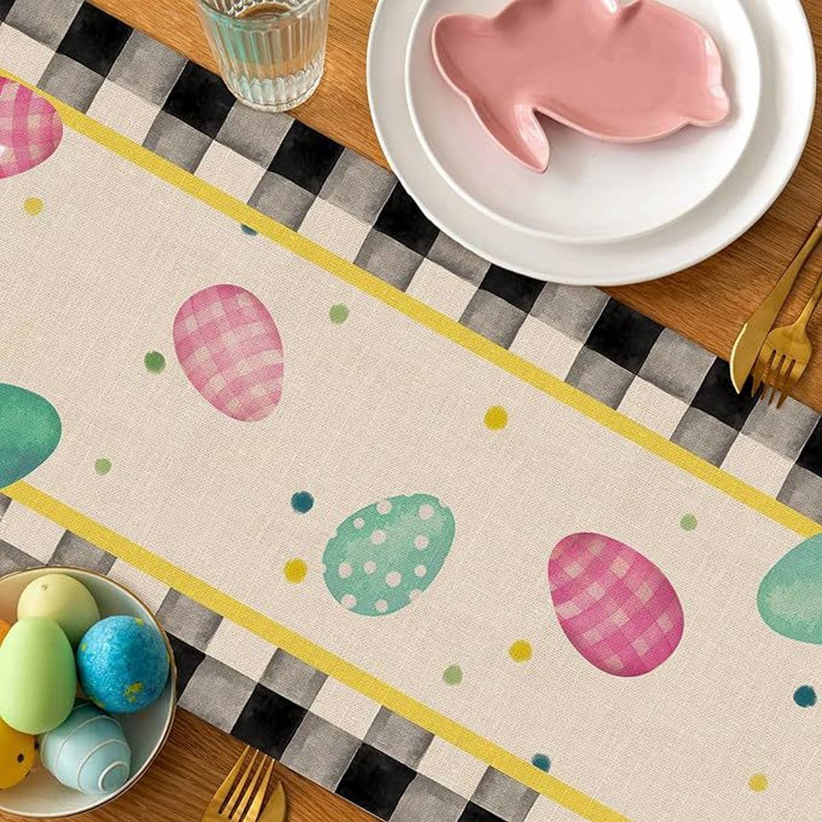 NEW HOME PRINTED DECORATIVE TABLECLOTH