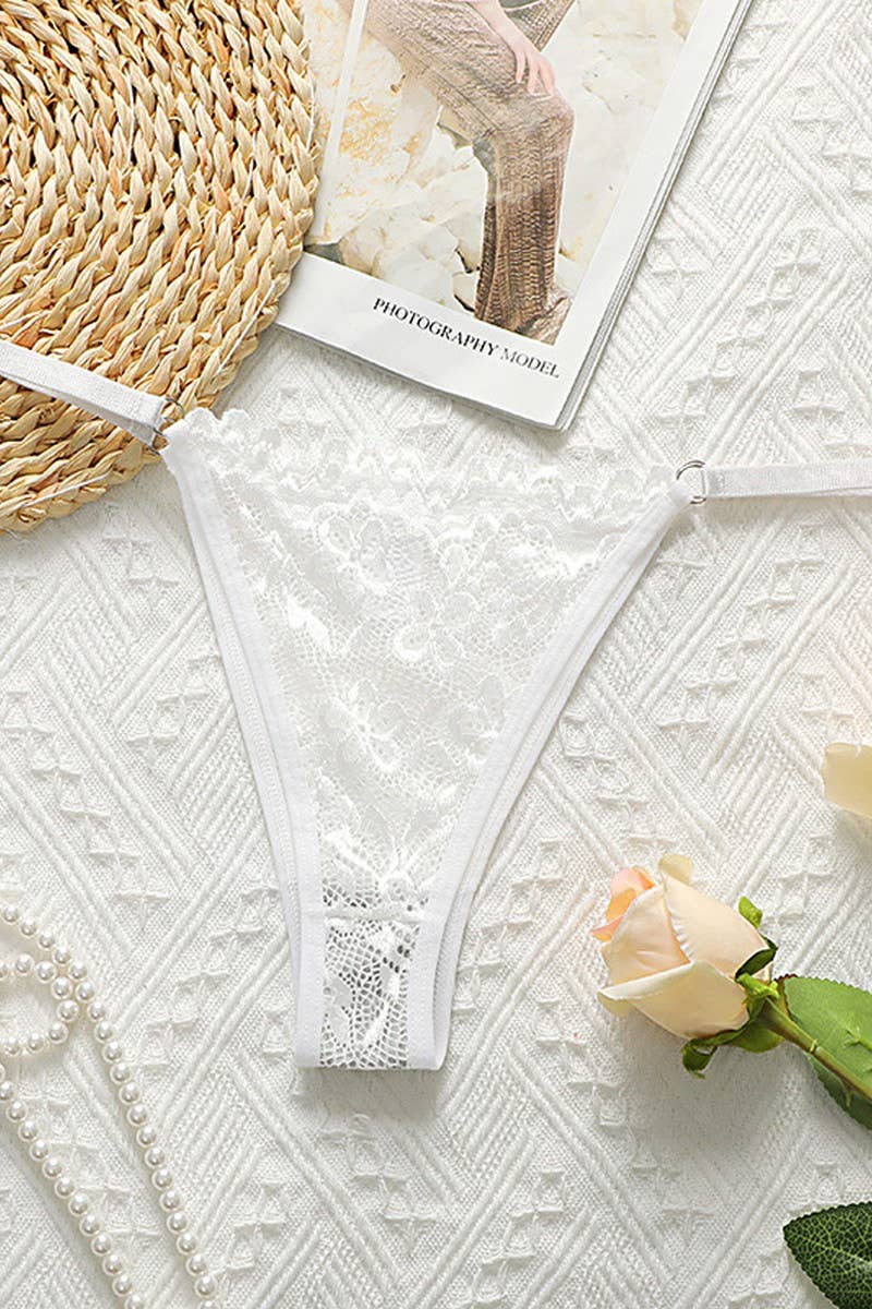 CWSPJ00465_SEXY SHEER LACE BREATHABLE BIKINI PANTIES