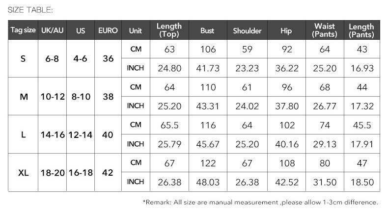 CREW NECK STYLE CASUAL SHORT SWEATER SET