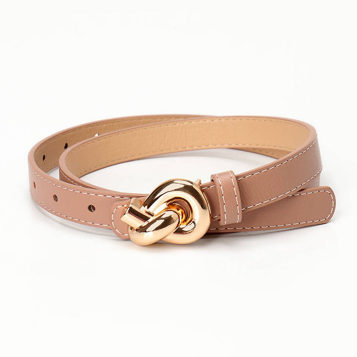 CWABE0935_FASHION SNAP KNOTTED BELT