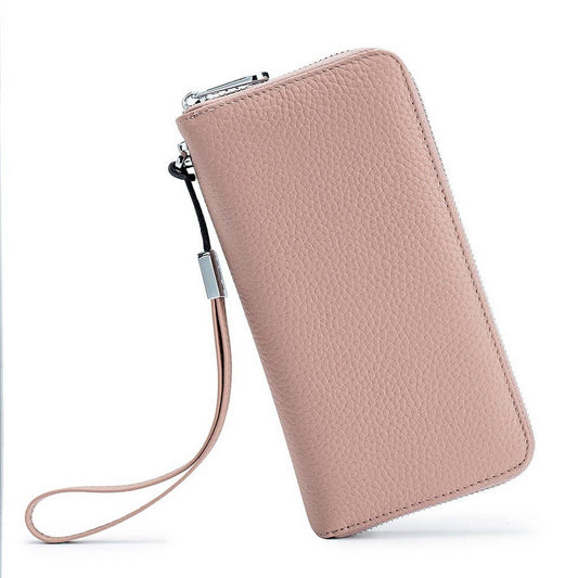 Long Leather Wallet ? Soft Handheld Clutch_CUAB00388