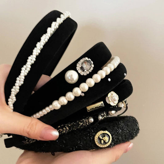 CAMELLIA PEARL HEADBAND FASHION HAIR ACCESSORIES_CWAHA4025