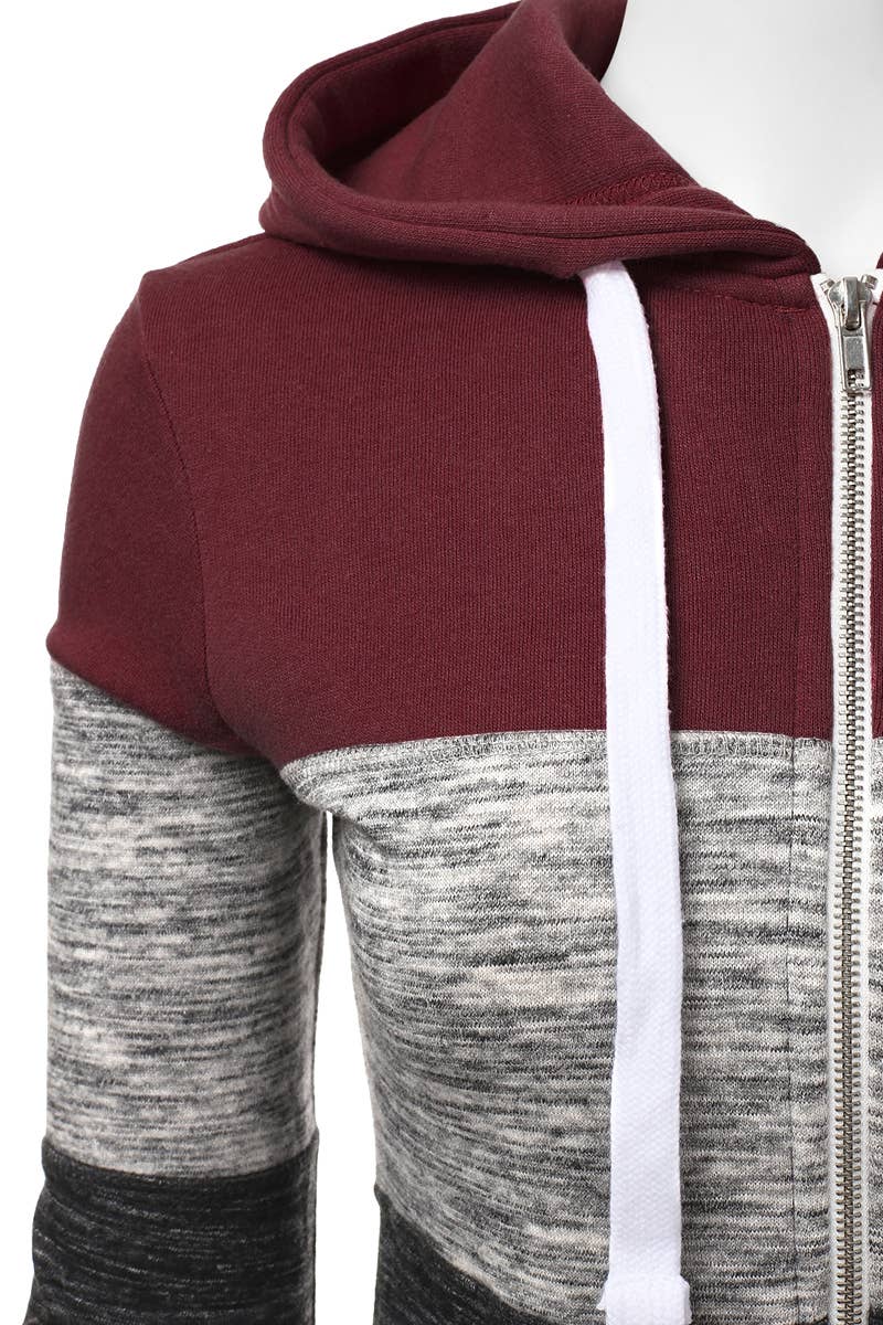 AWOHOL194_Lightweight Thin Zip-Up Hoodie Jacket