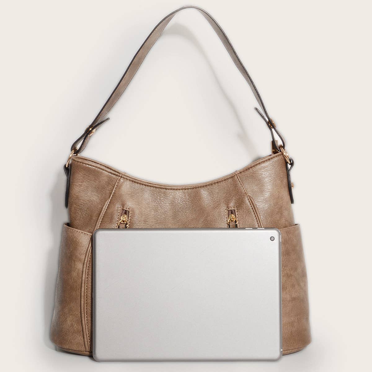 WOMEN LARGE CAPACITY VINTAGE TOTE BAG_CWAB0566