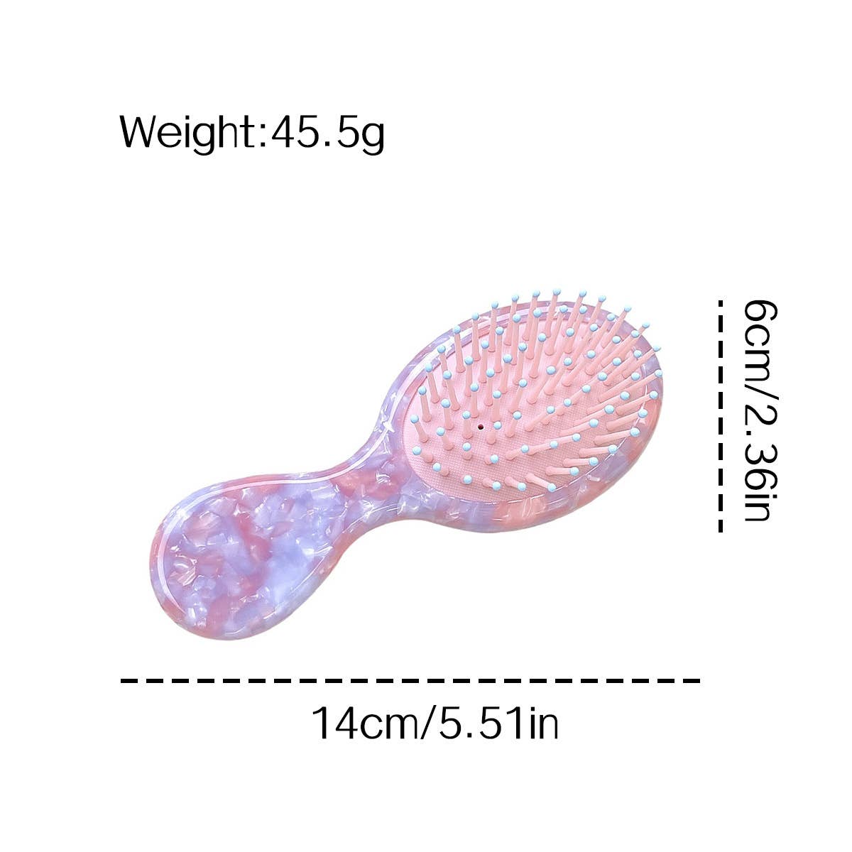 Acetic acid board children's air cushion comb