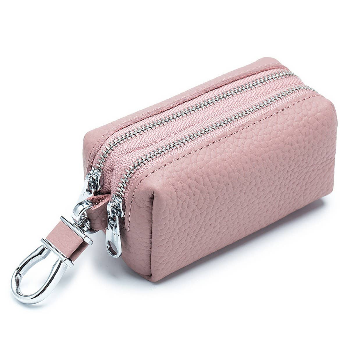 Unisex Leather Key and Coin Bag_CUAB00375