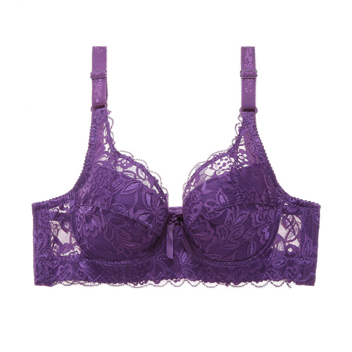 WOMEN PLUS LACE ADJUSTABLE BRA