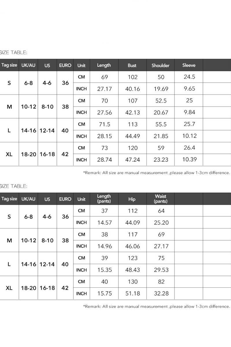 CWSPJ0226_HOLIDAY CONTRASTING COLOR TEMPERAMENT LEISURE SUIT
