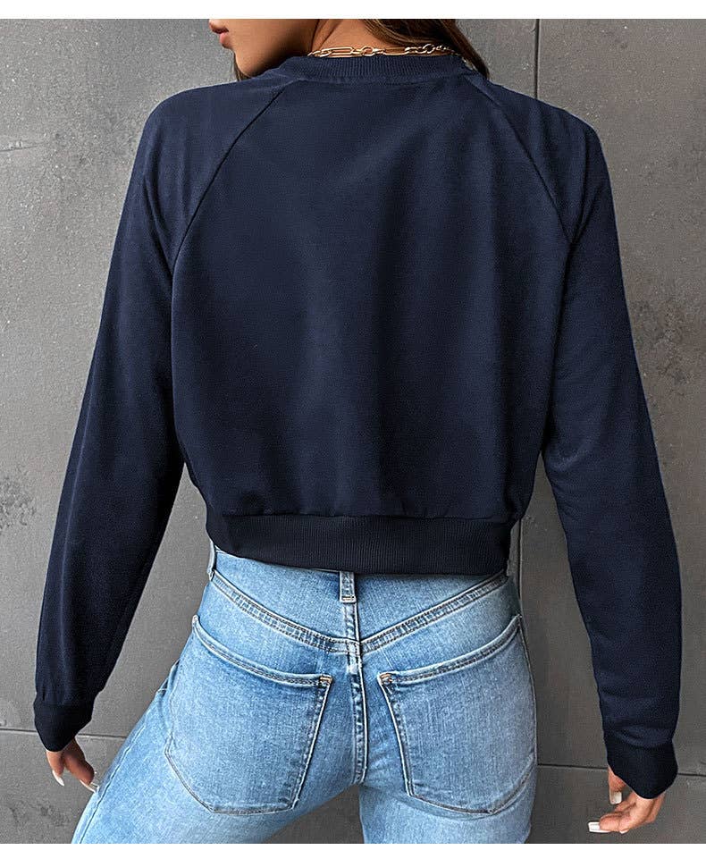 Casual sports shoulder sleeve hoodie