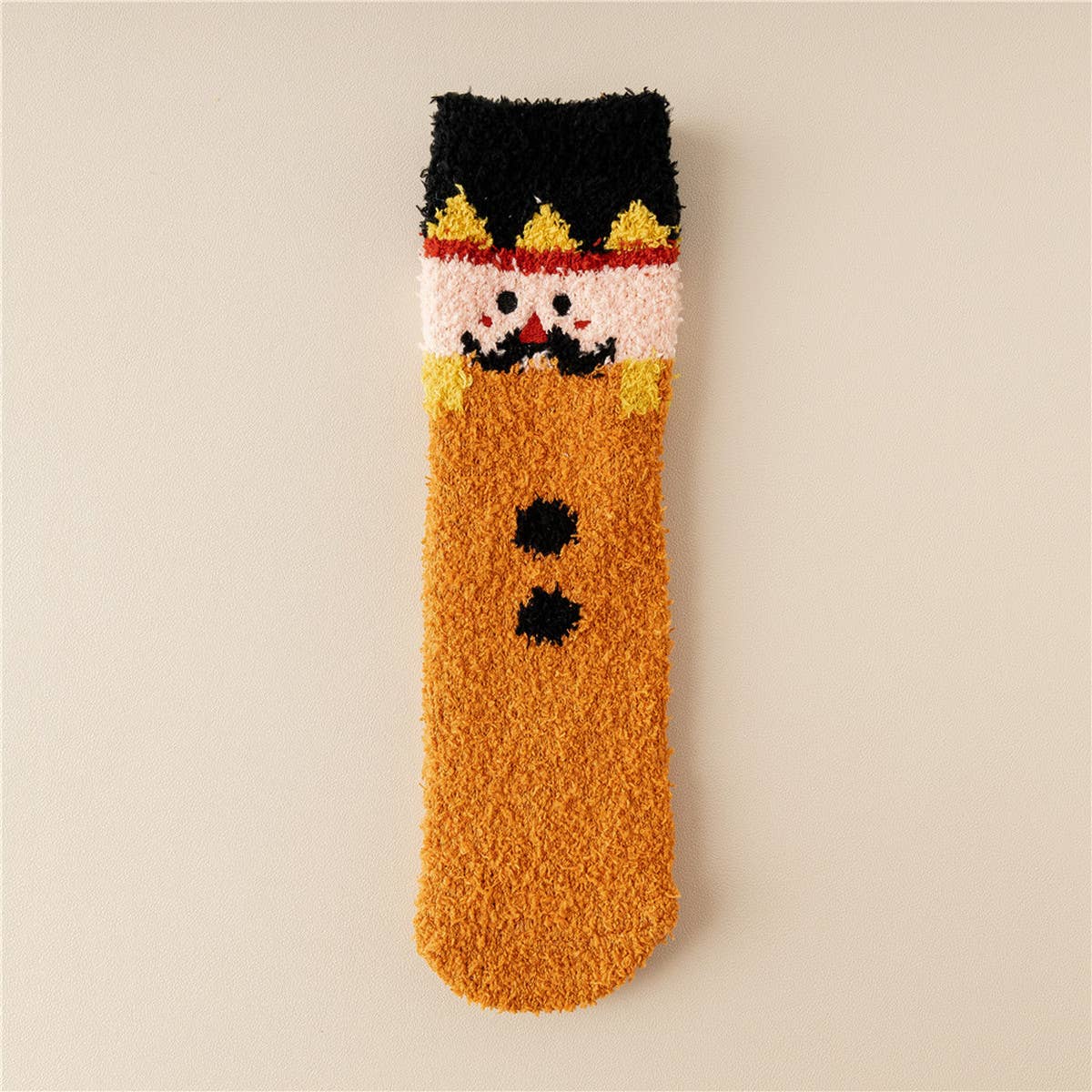 WOMEN CHRISTMAS WARM CORAL VELVET SOCKS