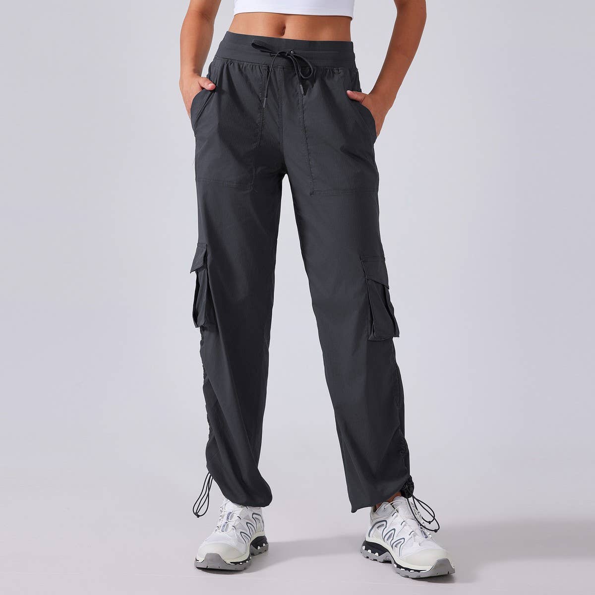 Quick Dry Cargo Joggers, Lightweight & Loose_CWMM8403