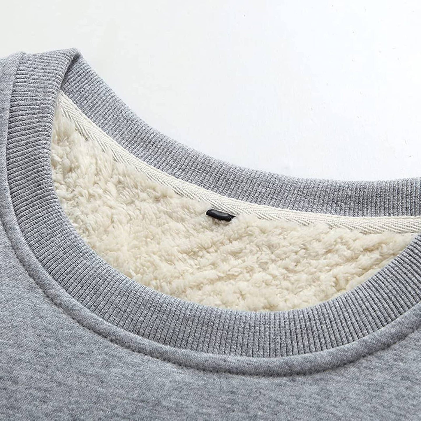 CREW-NECK THICKENED TO WEAR A BOTTOM HOODIE