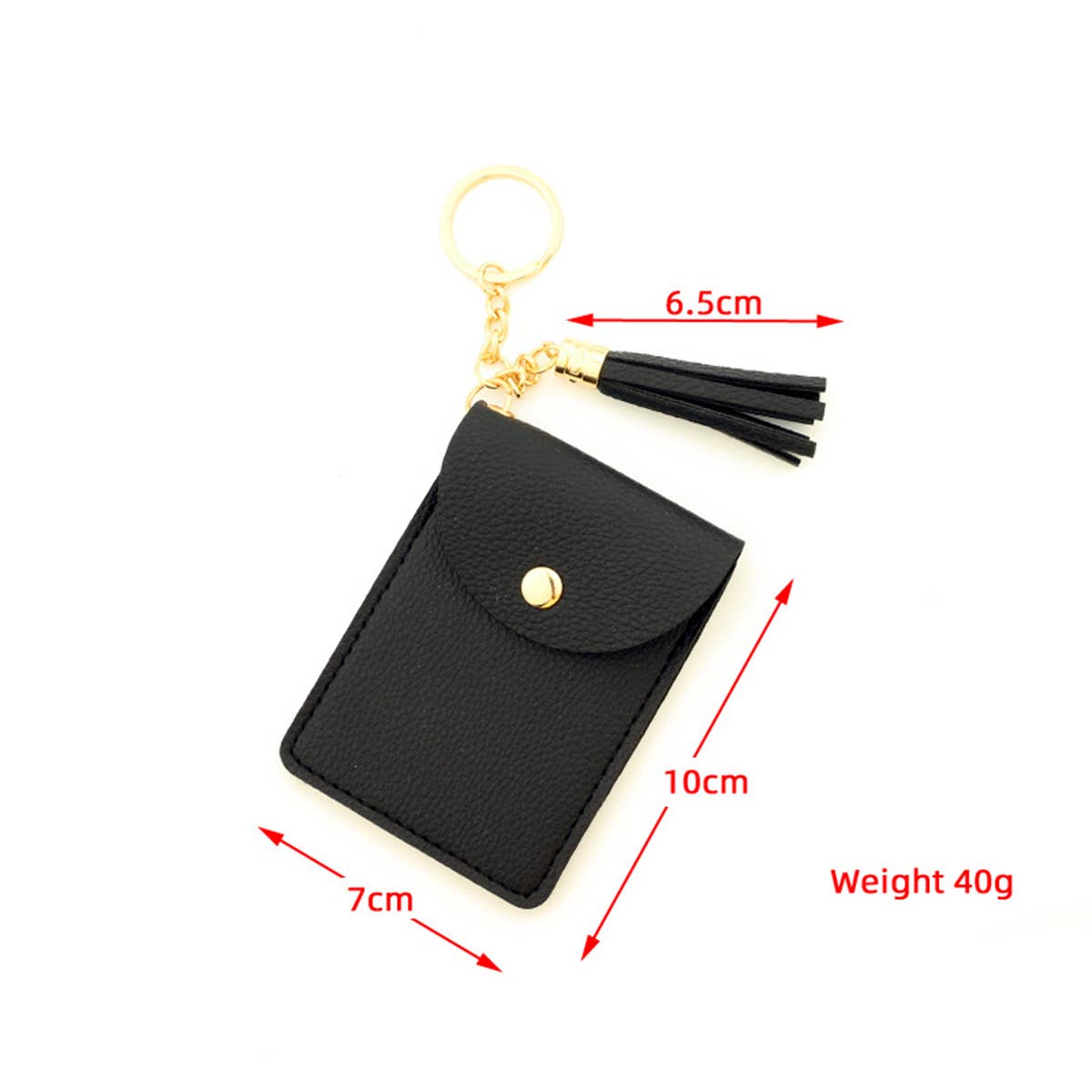 SILICONE BEAD BRACELET SOLID COLOR KEYCHAIN