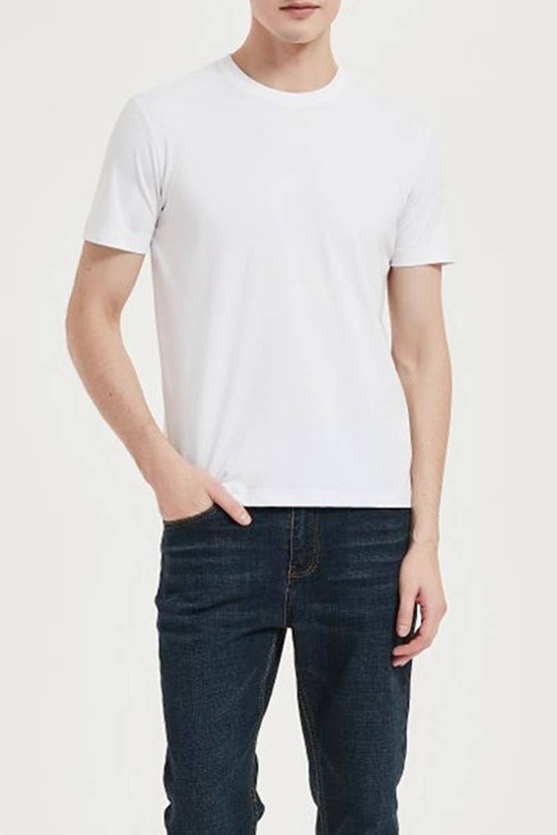 CWTBLS1786_MEN'S FASHION ROUND NECK SHORT SLEEVE T-SHIRT