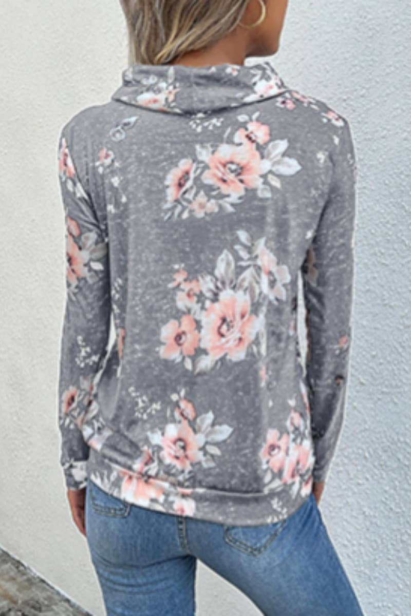 CWOHOL1015_PULLOVER PRINTED PILE NECK LONG-SLEEVED TOP