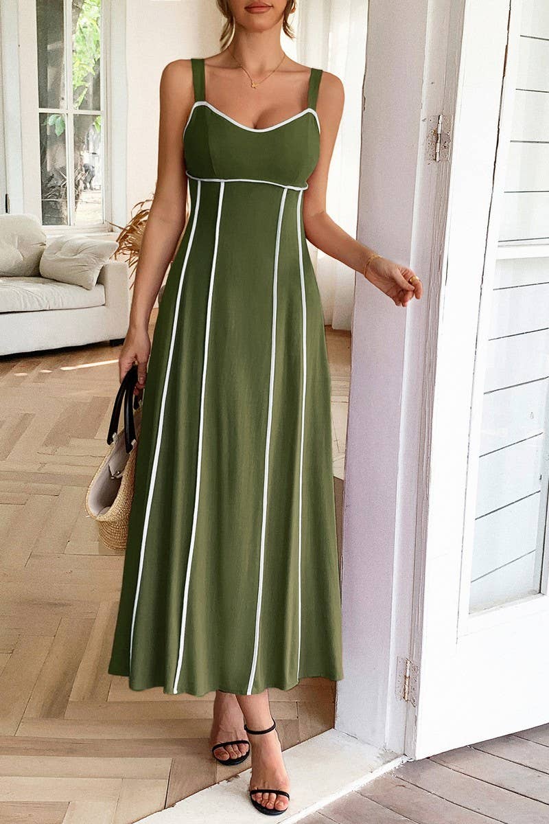 CWDHL0877_SUMMER HOLIDAY CASUAL SUSPENDER DRESS