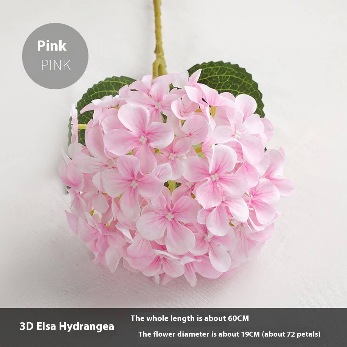 Wedding Decor Artificial Large Hydrangea Bouquet
