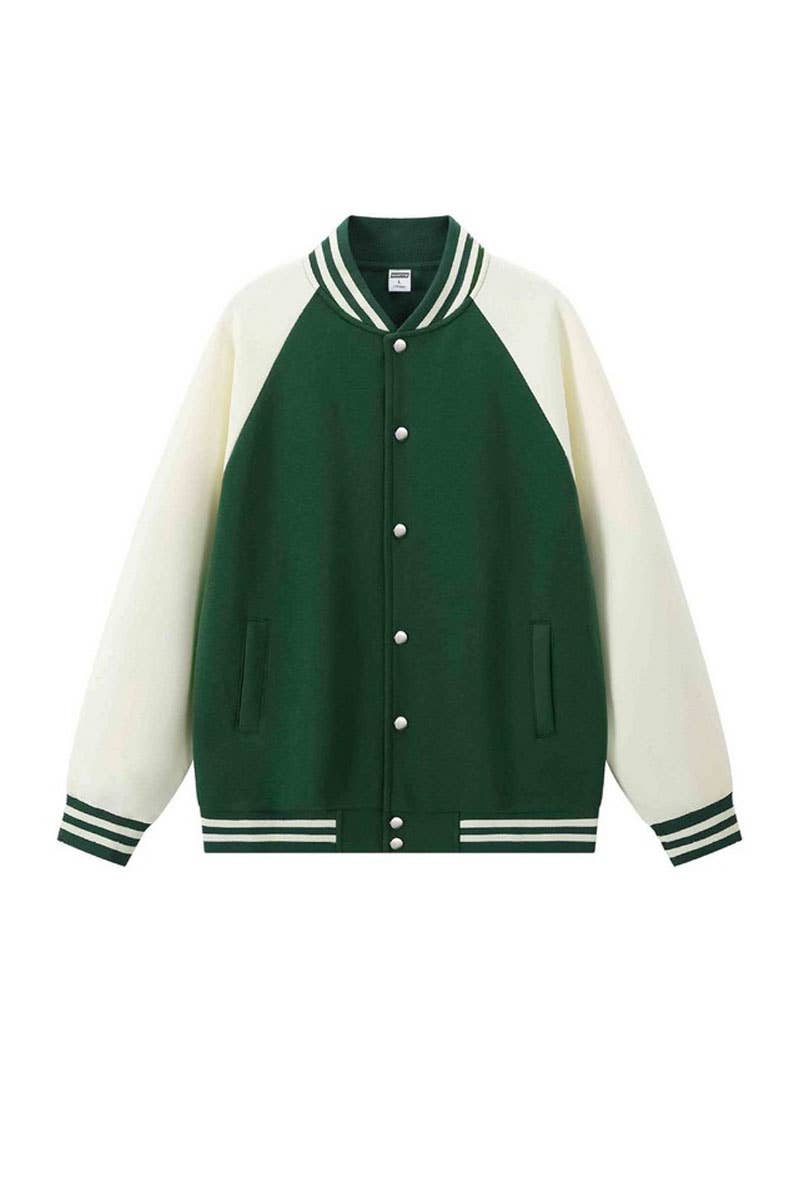 CWOCO00183_BASEBALL JACKET SWEATSHIRT CUSTOM LOGO WORKWEAR