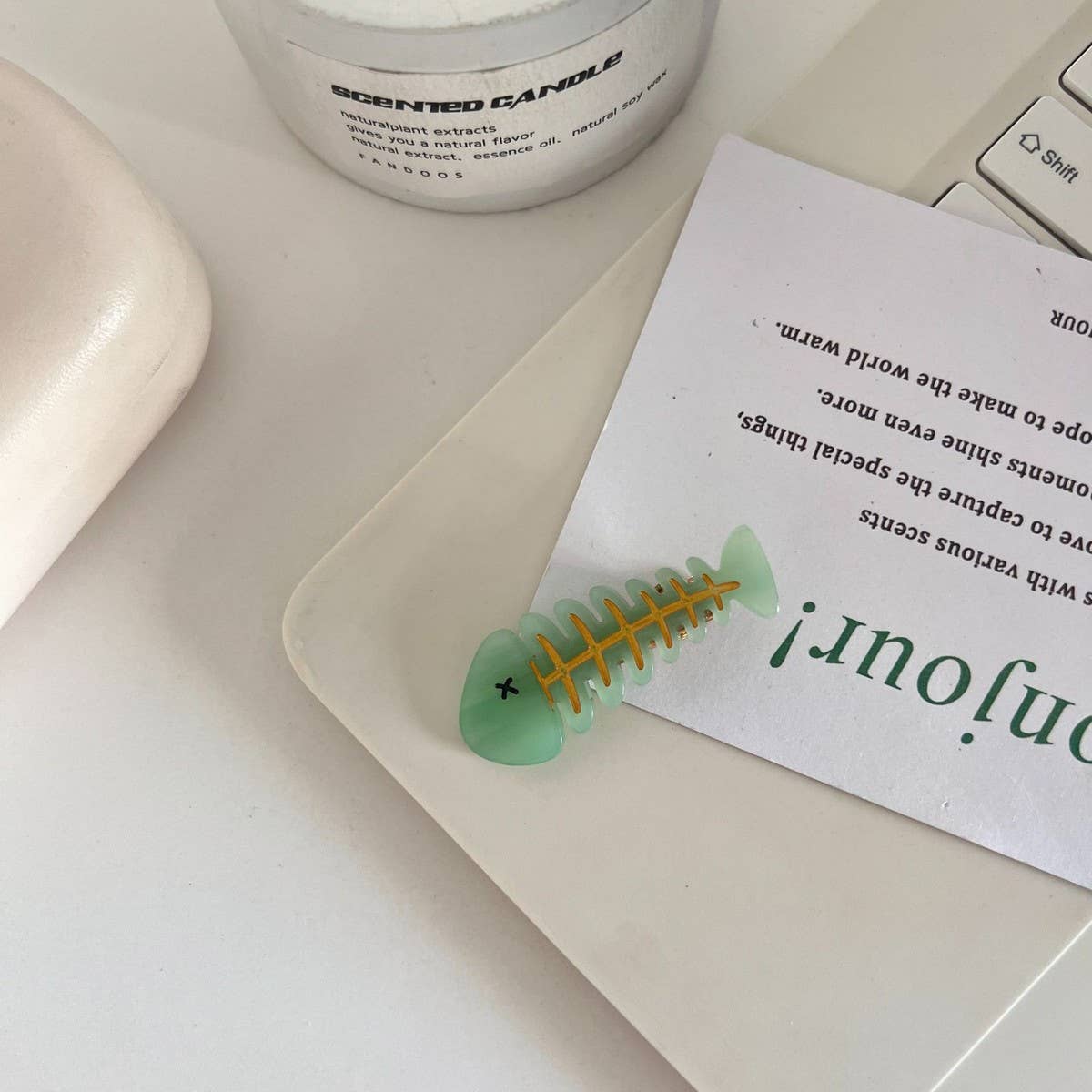 CWAHA07740_CUTE DOG ANIMAL ACETATE HAIR CLIP FOR GIRLS