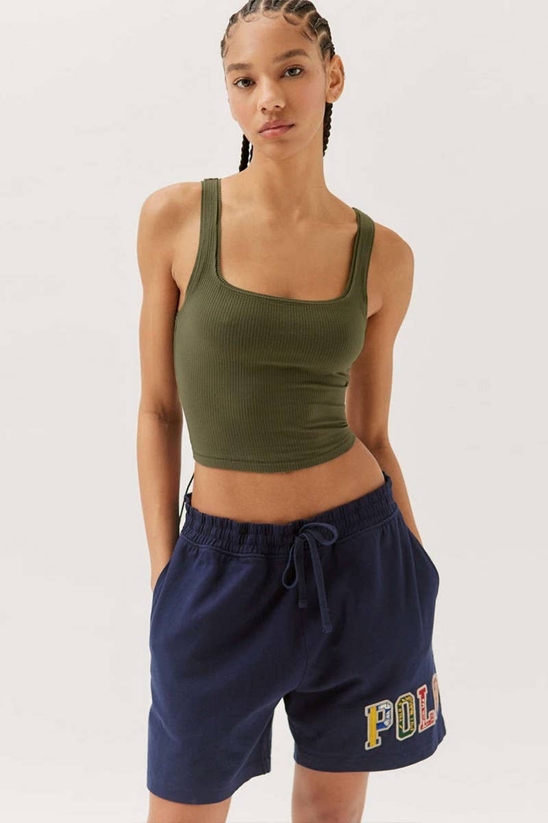 CWTSTSL0156_SOLID COLOR INNER WEAR SLIM HOT GIRL CAMISOLE TO