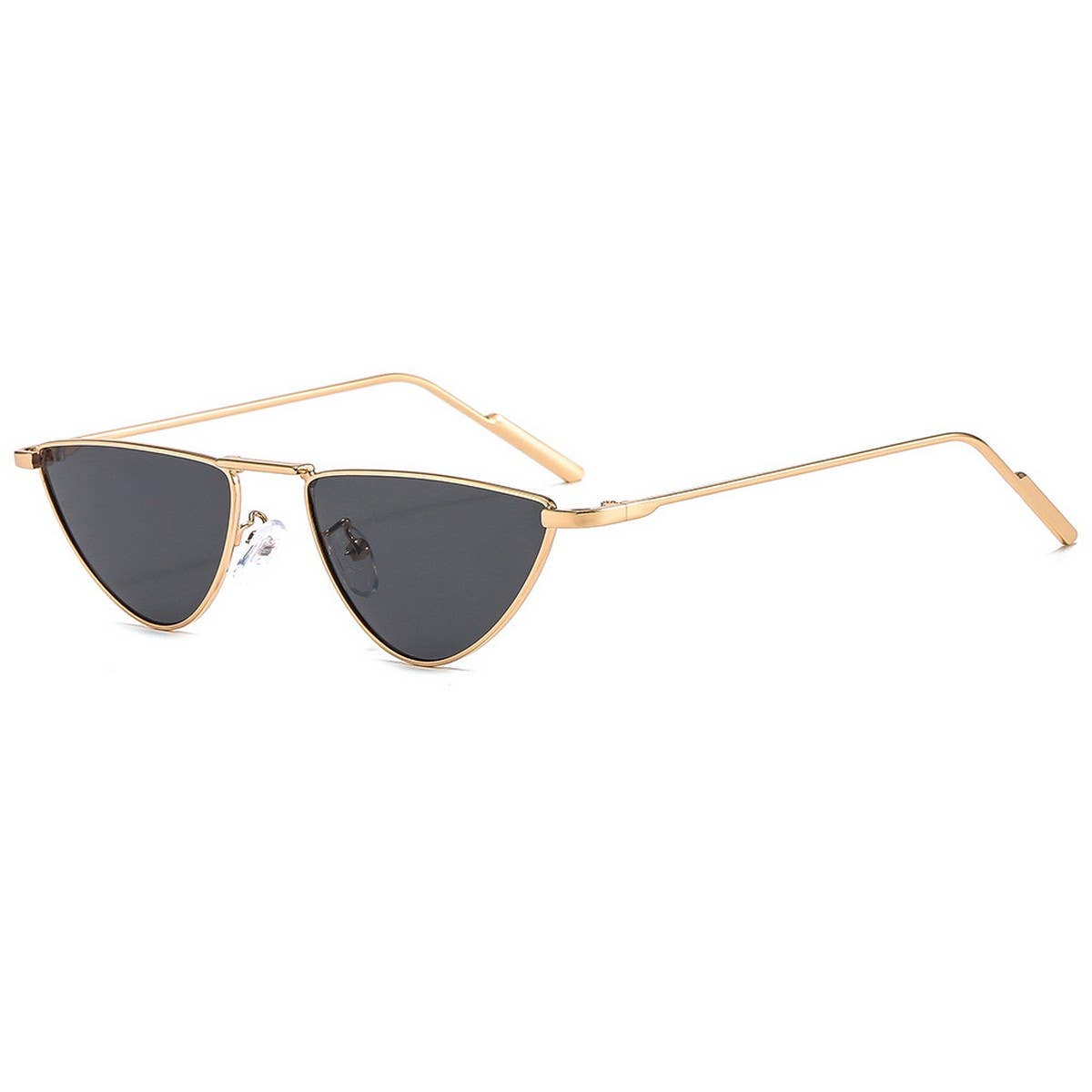 New Triangle Mini Frame Cat Eye Sunglasses_CWASG1187