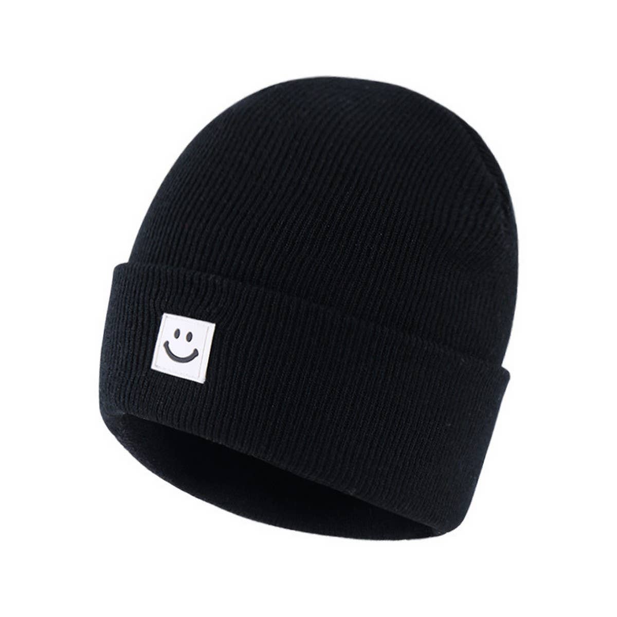 CHILDREN'S SMILEY BABY ALL-MATCH CUTE KNITTED HAT_CWAH1749