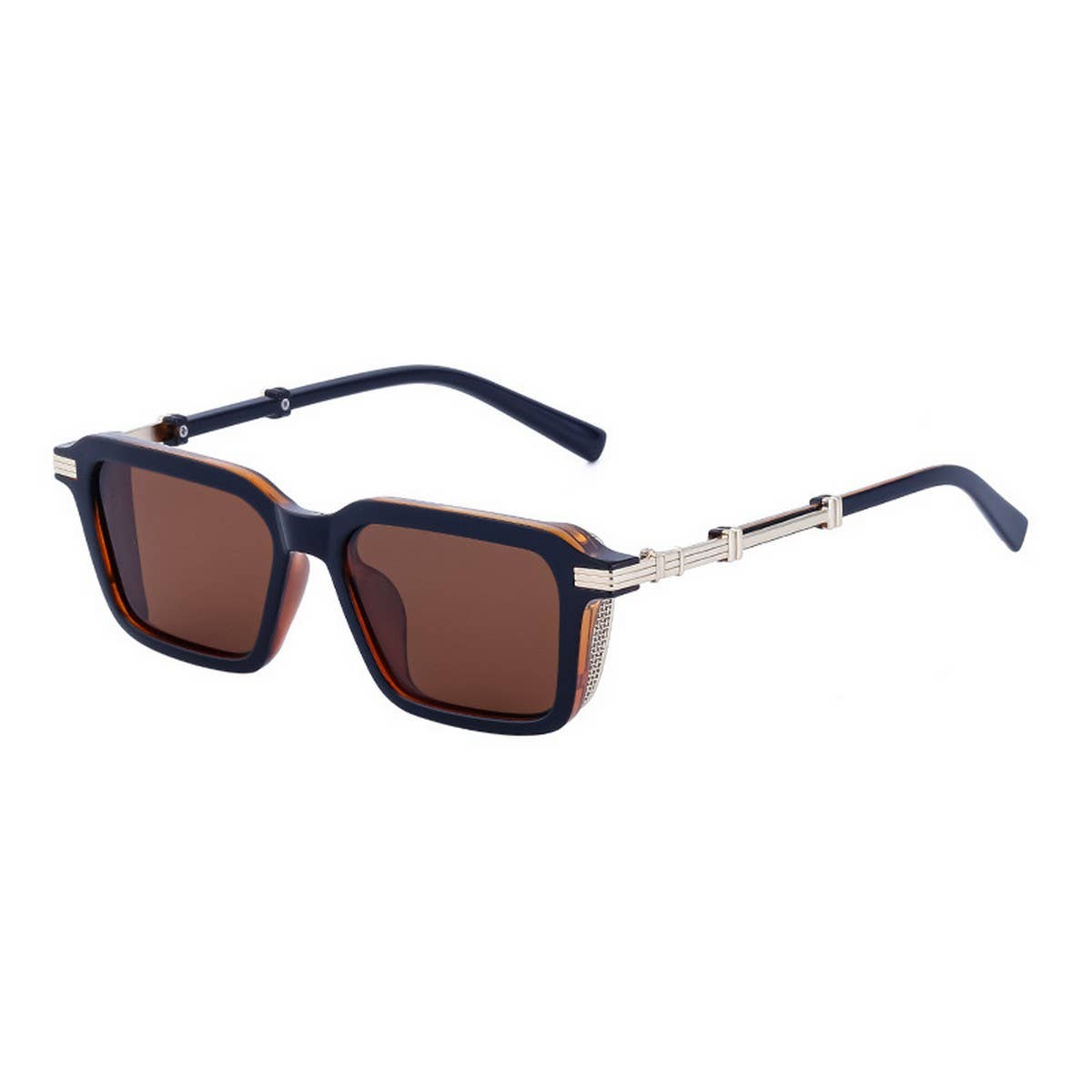 VINTAGE SQUARE FRAME STEAMPUNK SUNGLASSES