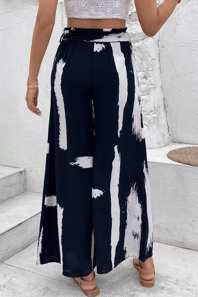 CWBLP2018_TIE WAIST PRINT WIDE LEG SUMMER PANTS